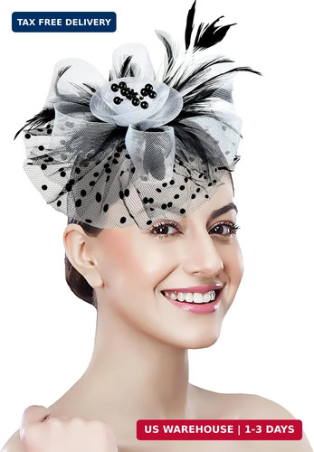 Fascinator tea party - tea, hat